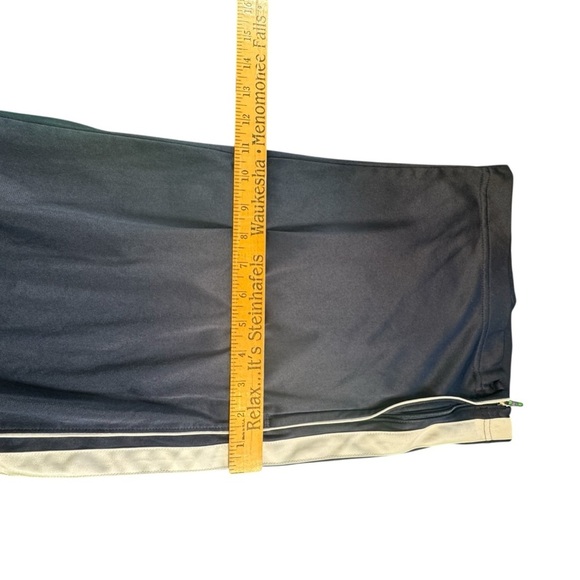 Nike Basketball Pants XXL Blue Track Warm-Up Zip Ankle Logo Striped Swoosh VTG - Picture 5 of 12